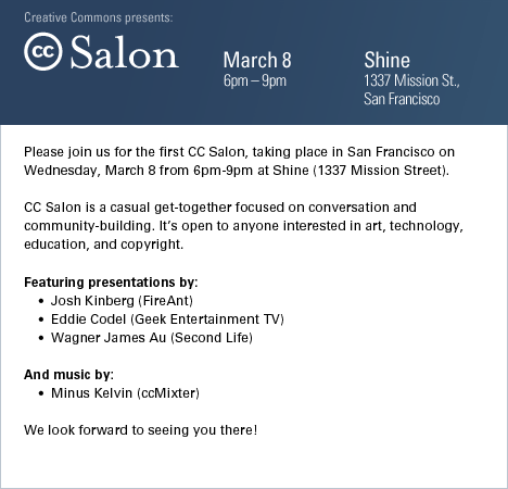 CC salon invite