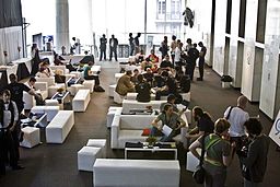 Wikimania 2009 - Hall (1).jpg